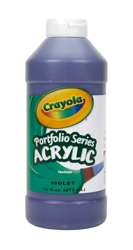 Crayola 16 Oz Portfolio Series Acrylic Paint - Violet
