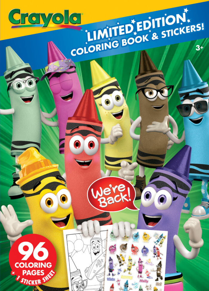 Crayola Clrgbk,96Pgs,Lim Edit Prog,24Pk - Image 1