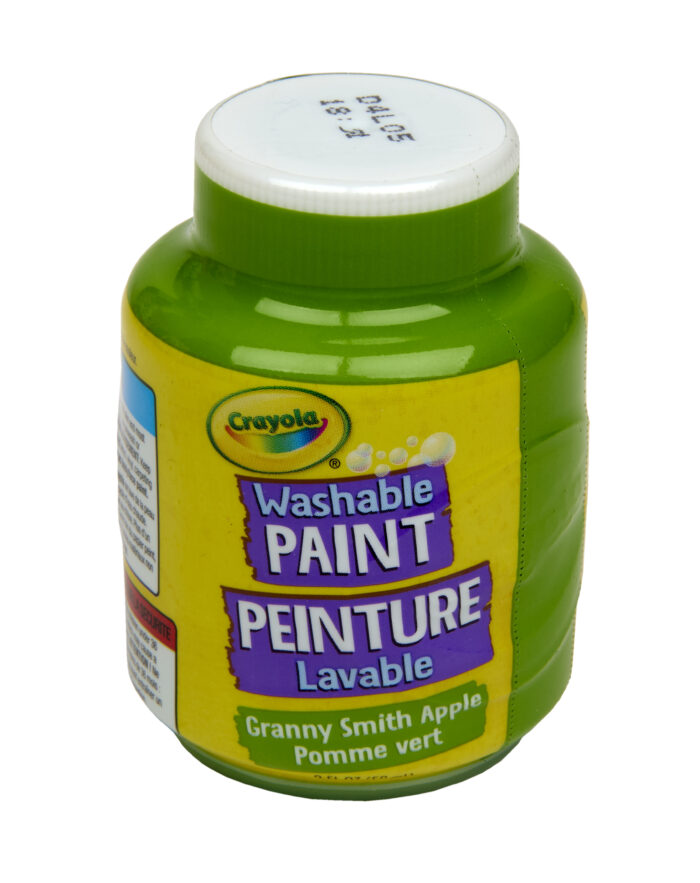 Crayola 2Oz Wh Pnt Sngle,G/Smith Apple,Sband,12P - Image 1