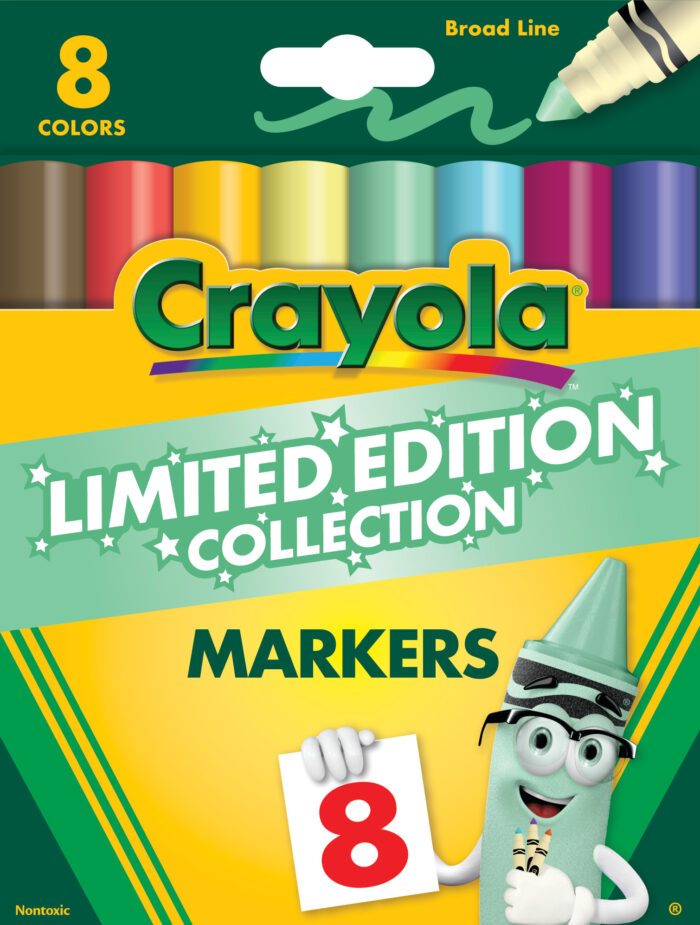 Crayola Mkr,8Ct. B/L Limited Edition,Wh,24Pk - Image 1
