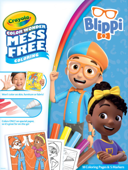 Crayola Cw,Blippi Foldalope,18Pk