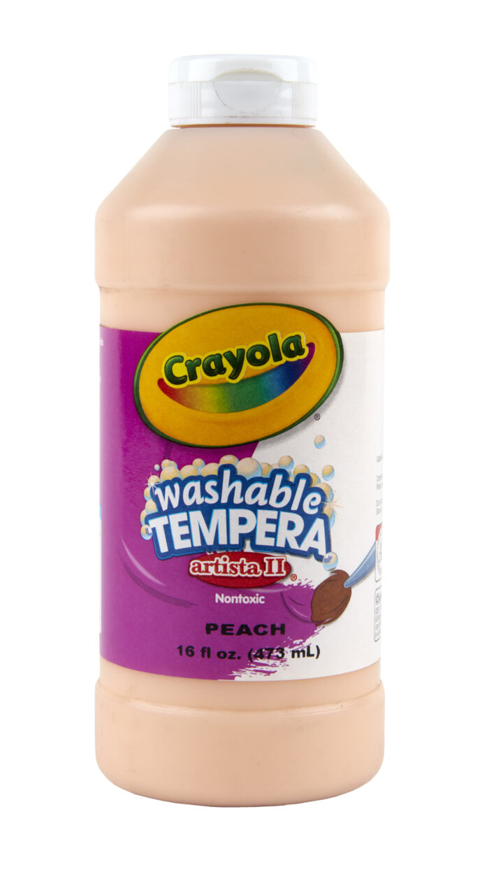 Crayola 16 Oz Artista Ii Washable Tempera Paint - Peach - Image 1
