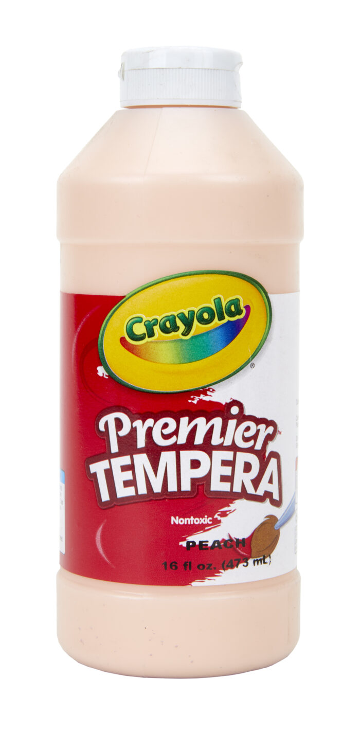 Crayola 16 Oz Premier Tempera Paint - Peach - Image 1