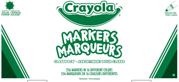 Crayola Clspk 16Ct Reg B/L 256Ct - Image 1