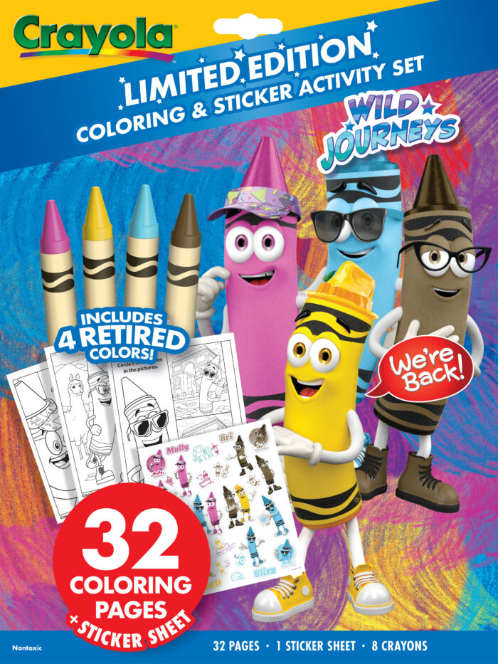 Crayola Clr/Act Set 2,Limited Edit Prog,18Pk - Image 1