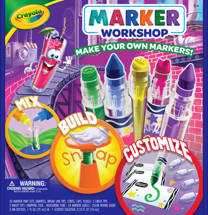 Crayola Marker Workshop,8Pk - Image 1
