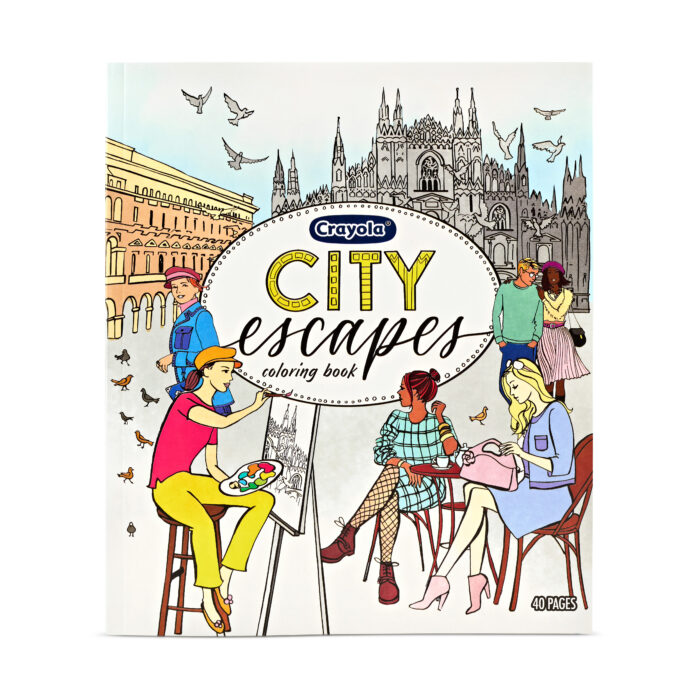 Crayola Adult Clrg,City Escapes,24Pk - Image 1