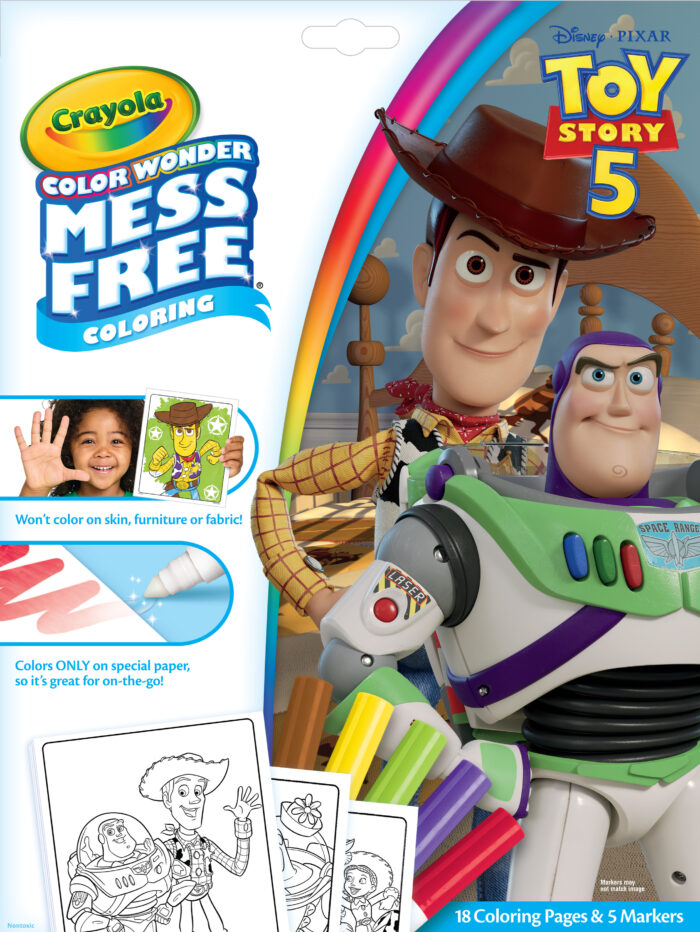 Crayola Cw Toy Story 5 Foldalope W/Mkrs 18Pk - Image 1