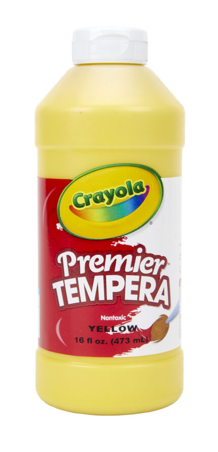 Crayola 16 Oz Premier Tempera Paint - Yellow