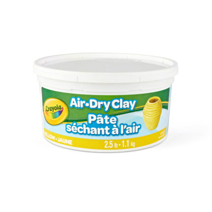 Crayola Adc,2.5Lb Tub,Yellow,4Pk