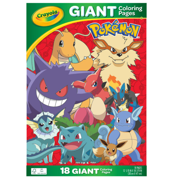 Crayola Gcp,Pokemon,24Pk - Image 1