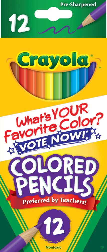 Crayola Pcl 12Ct Long Clrd Astd