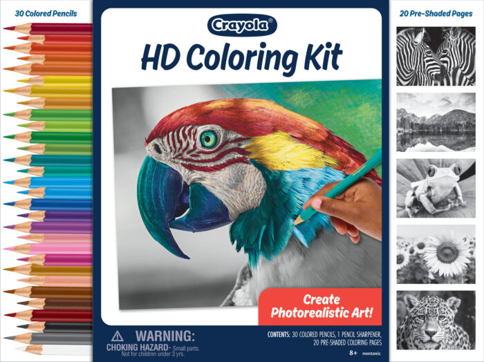 Crayola Hd Coloring Kit,4Pk - Image 1