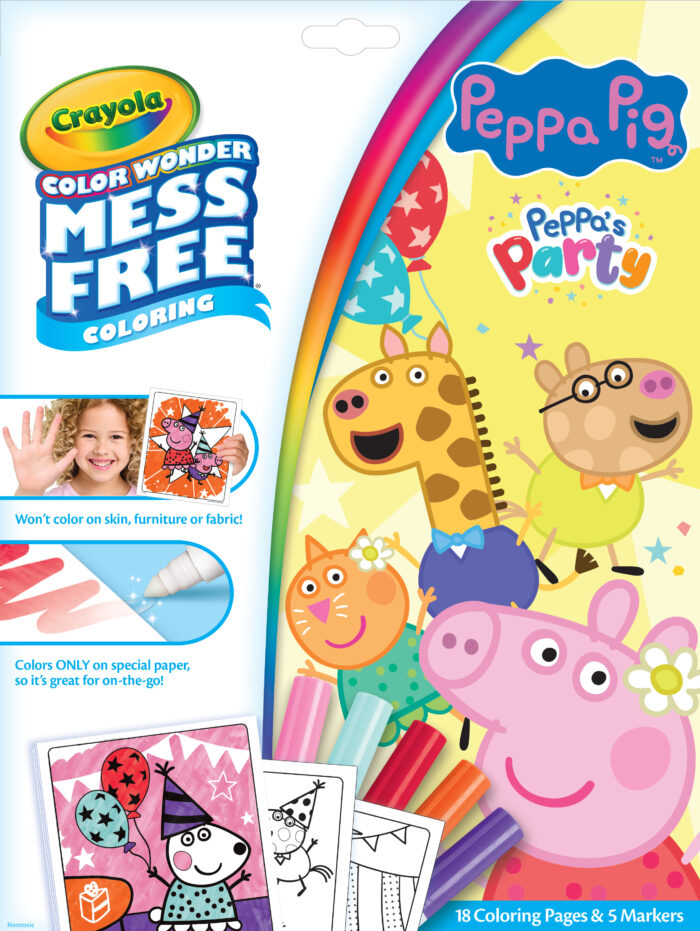 Crayola Cw,Peppa Pig Foldalope,18Pk - Image 1