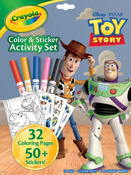 Crayola Color & Sticker Activity Set, Toy Story 5