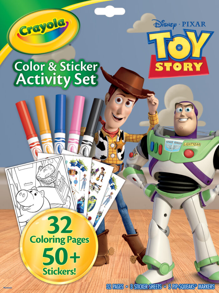 Crayola Color & Sticker Activity Set, Toy Story 5 - Image 1