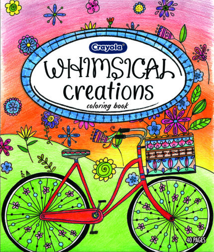 Crayola Clrgbk,40Pg,Agedup,Whmscl Crea,24Pk