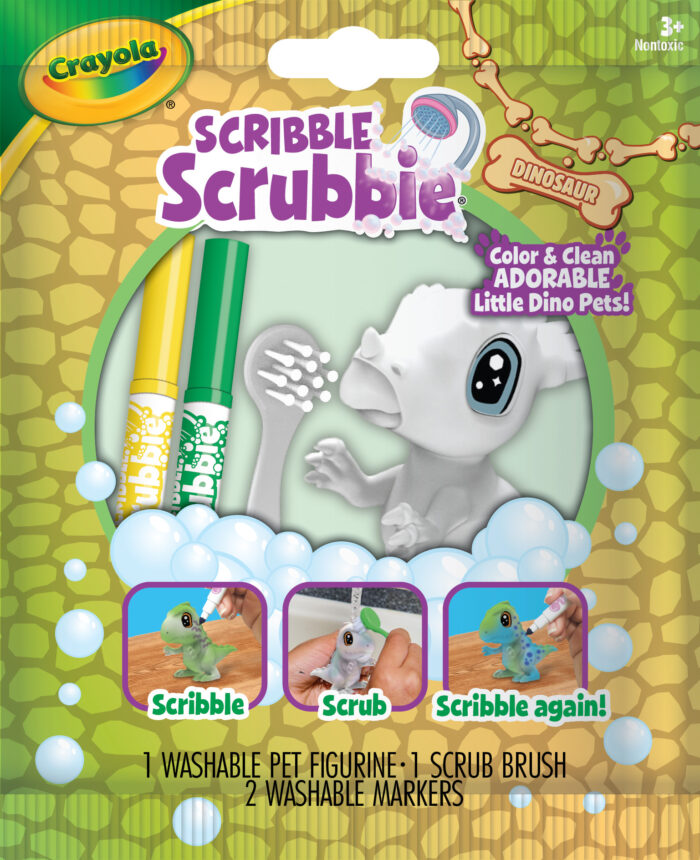 Crayola Scribble Scrubbie New Dino 1Ct,24Pk - Image 1