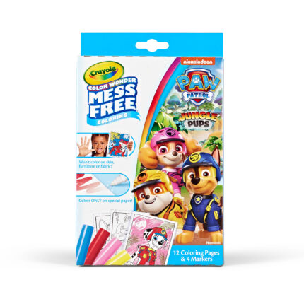 Crayola Cw P/Patrol Mini Box Set W/Mkrs,18Pk