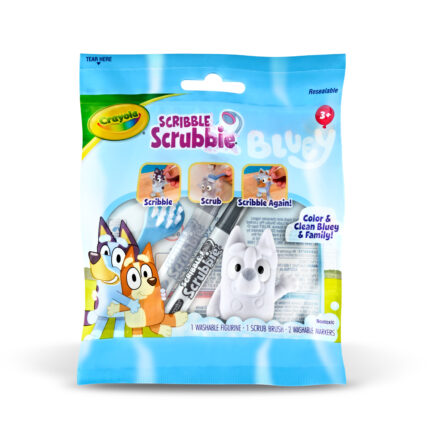 Crayola Scribble Scrubbie Bluey,1Ct,24Pk