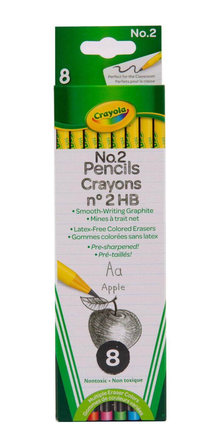 Crayola Pcl,8Ct Number 2,24Ct - Image 1