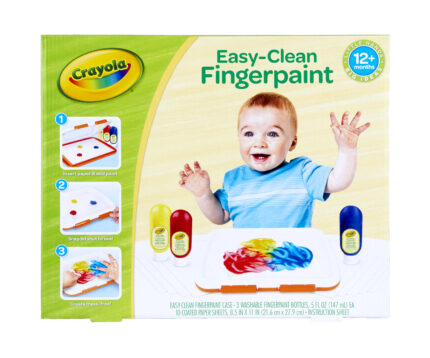 Crayola Yk,Fingerpaint,6Pk