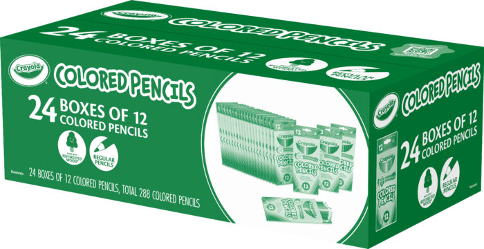 Crayola Pcl,12Ct,Bulk,24Pk,(6 In Case) - Image 1