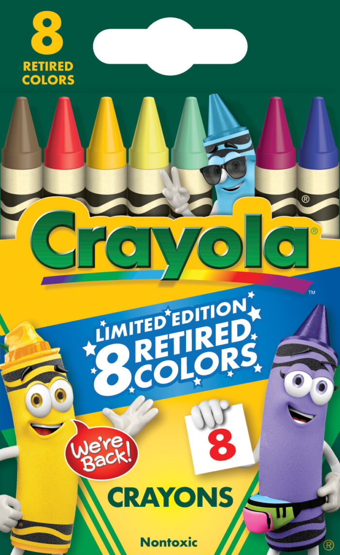 Crayola Cryn,8Ct Lim Edition Crayons,48Pk - Image 1