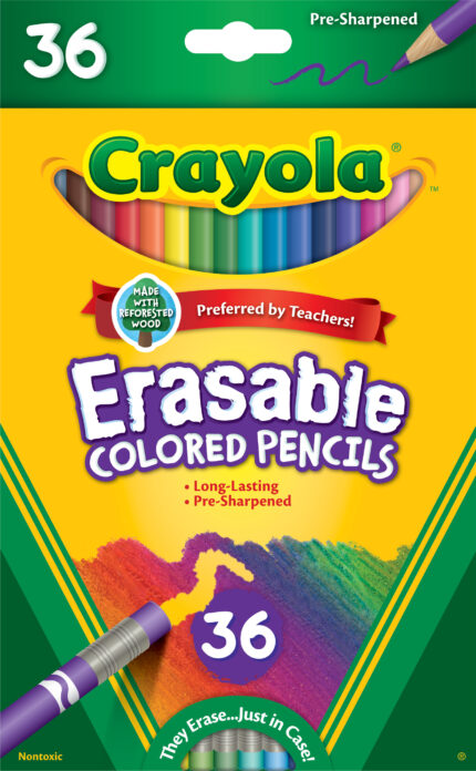 Crayola Pcl,Erasable,36Ct/12Pk