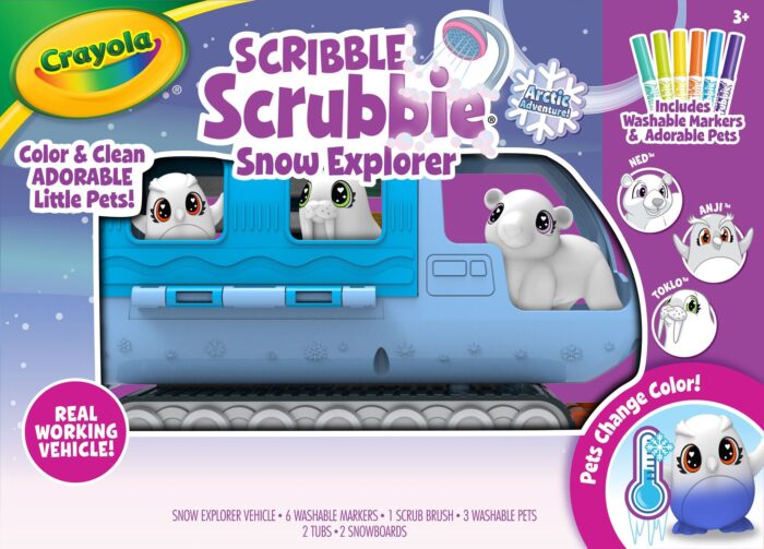 Crayola S/Scrubbie Arctic Pets Snow Explorer,4Pk - Image 1