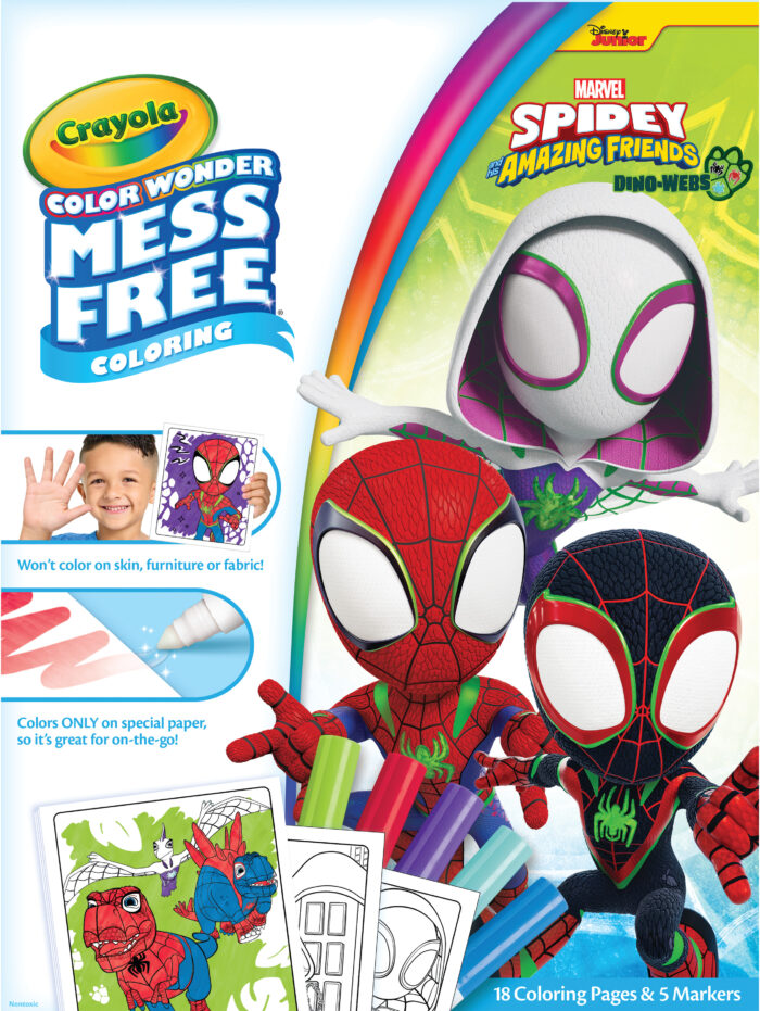 Crayola Cw,Spidey/Friends Foldalope,18Pk - Image 1