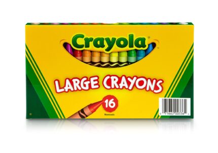 Crayola Cray 16Ct Lrg Lift Lid   Ipd