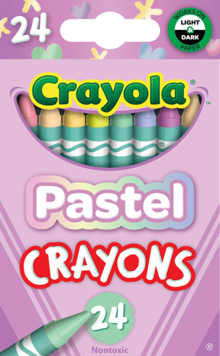Crayola Cryn,24Ct Pastel,48Pk