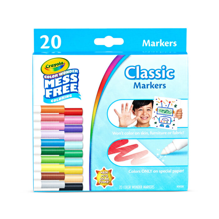 Crayola Cw 20Ct B/L Marker Set,12Pk - Image 1