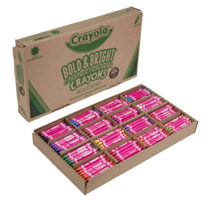 Crayola Clspk 16Ct Constr Paper 400Pk