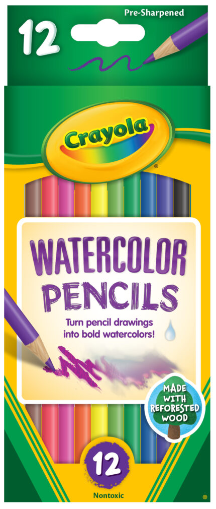 Crayola W/C Pcl 12Ct Easel        Ipd