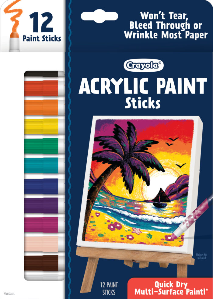 Crayola 12Ct Acrylic Paint Sticks, 24Pk - Image 1