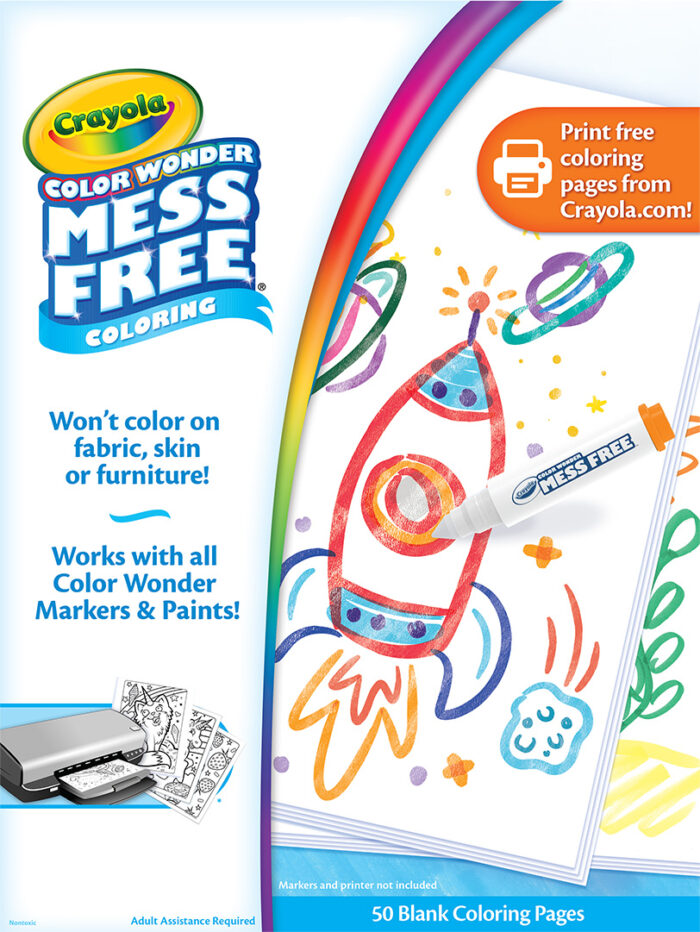 Crayola Cw,Blank 50Pg Clrgpgs Foldalope,18Pk - Image 1