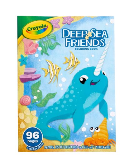 Crayola Clrgbk,96Pgs,Under The Sea,24Pk