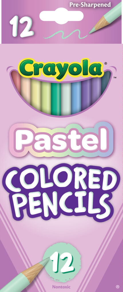 Crayola Pcl,12Ct Pastel Colored,48Pk