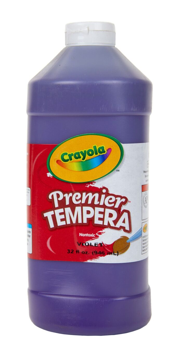Crayola 32 Oz Premier Tempera Paint - Violet - Image 1