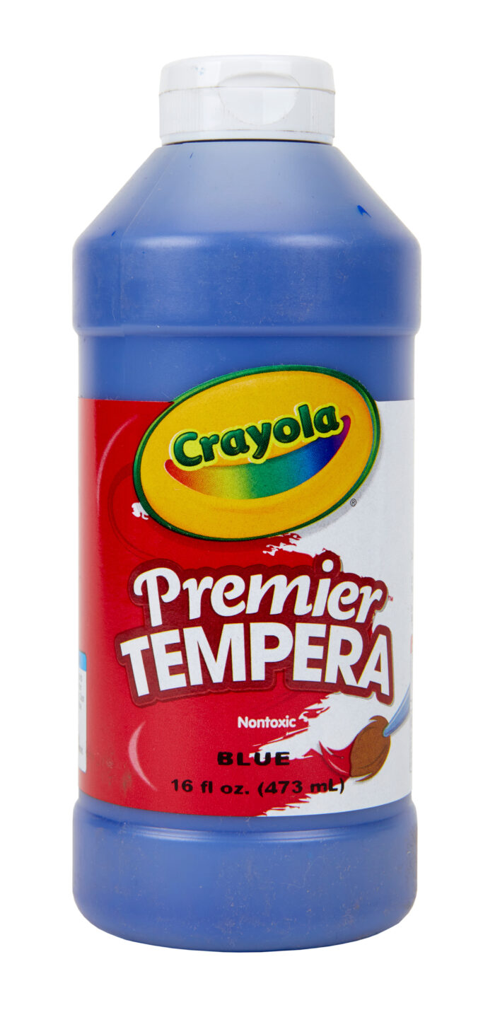 Crayola 16 Oz Premier Tempera Paint - Blue - Image 1