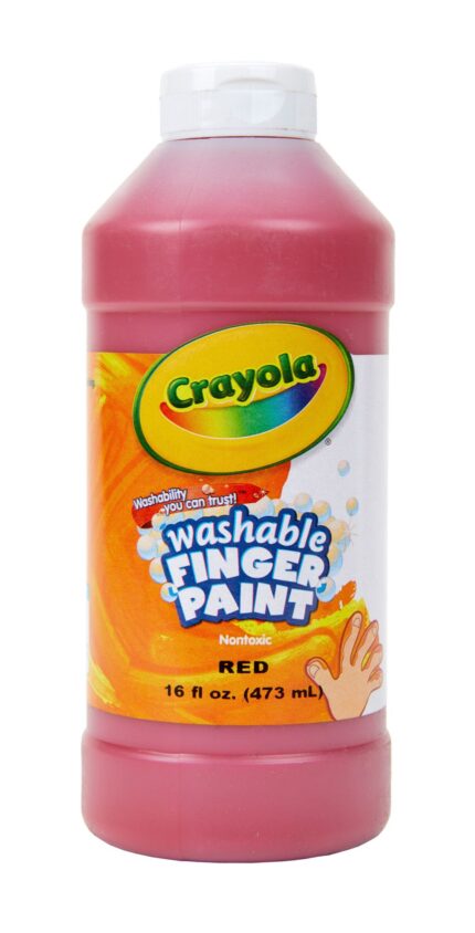 Crayola 16 Oz Washable Fingerpaint - Red