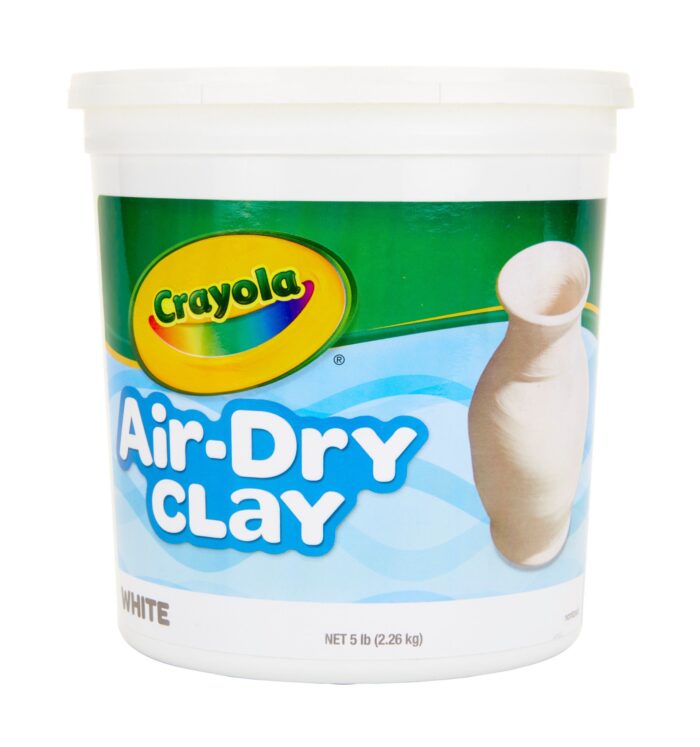 Crayola Air_Dry_Clay,5Lb_Bucket 4Pk,Adc - Image 1