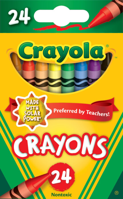 Crayola Cryn, 24Ct Htab, 48Pk Mltlng