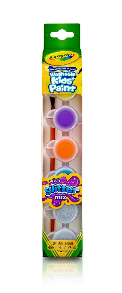Crayola Paint,Wash Kids,Spfx,Glitter,12Pk