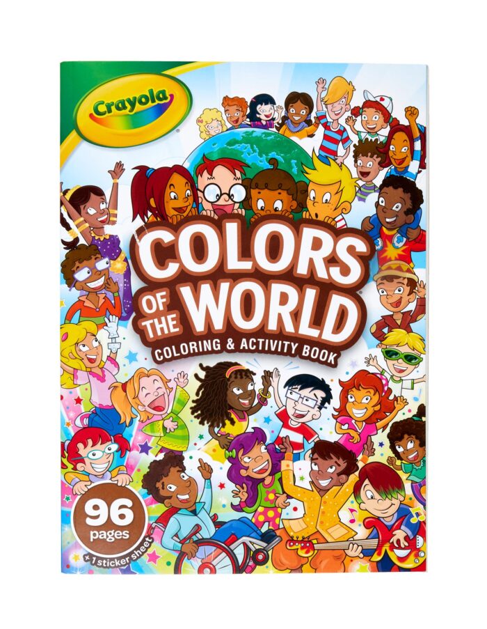 Crayola Clrgbk,96Pg Colors Of The World,24Pk - Image 1