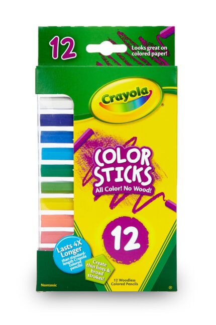 Crayola 12C/24P Color Core Pcls
