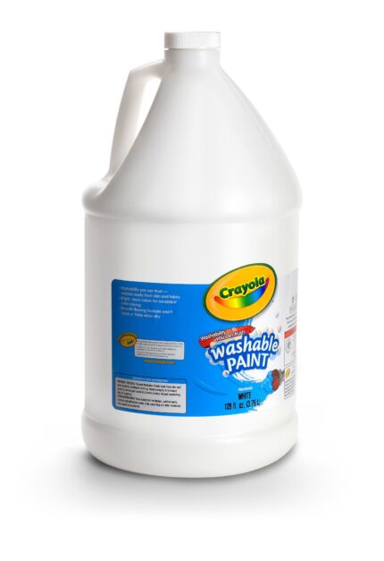 Crayola 128 Oz Washable Paint - White