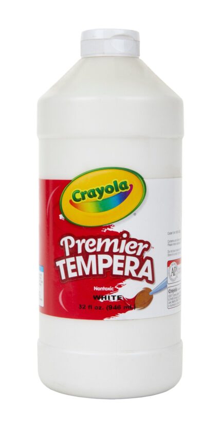 Crayola 32 Oz Premier Tempera Paint - White